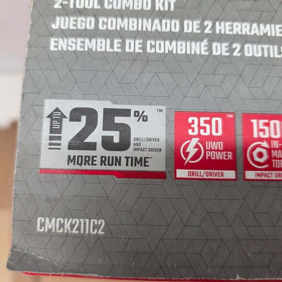 CRAFTSMAN V20 Brushless Cordless 2-Tool Kit w/2 Batteries & Charger (CMCK211C2) - Picture 7 of 14